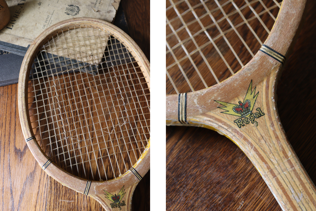 古いテニスラケット 木製ラケット 全国送料無料