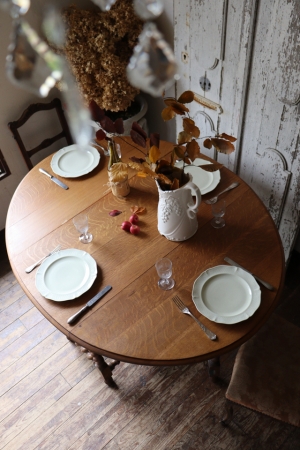 英国アンティーク ゲートレッグテーブル バタフライテーブル 食卓テーブル 机