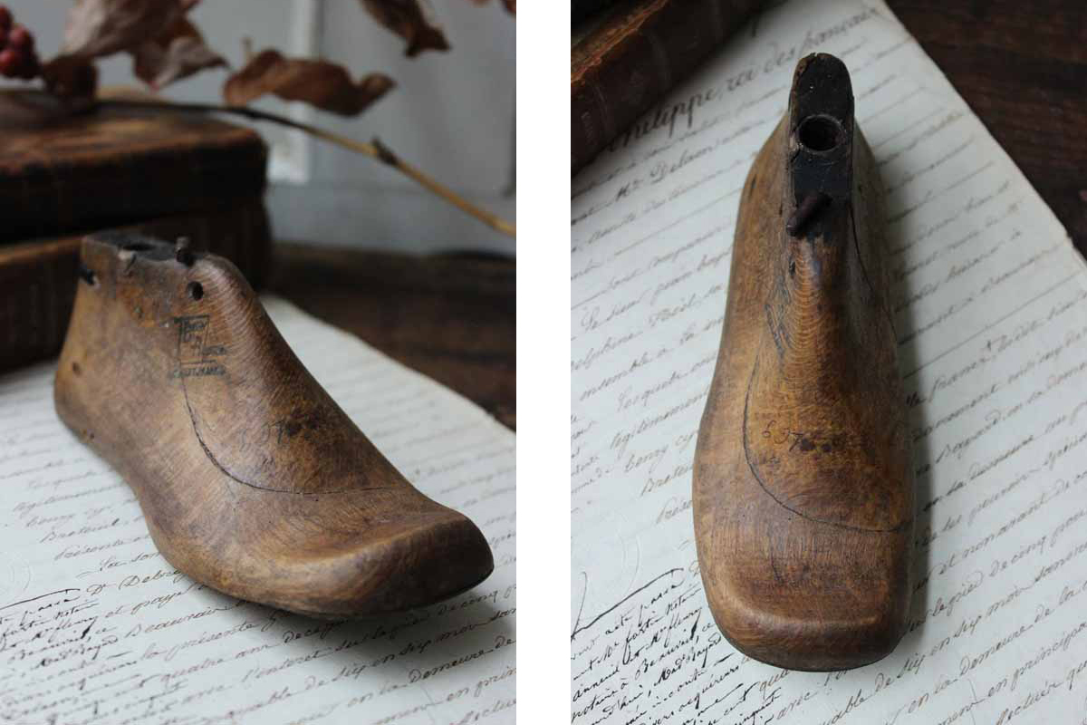 フランスシューモールド ブロカント靴型木型 全国送料無料