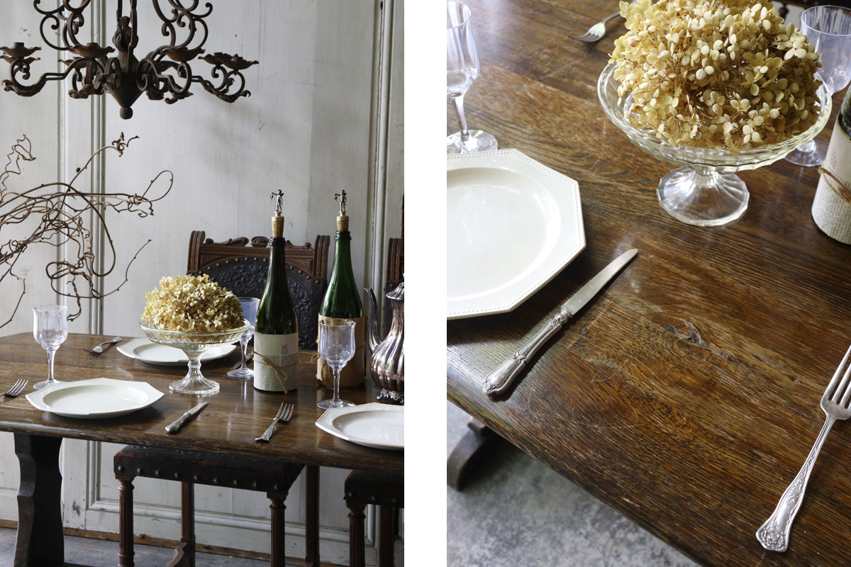 古いダイニングテーブル 食卓テーブル 全国送料無料