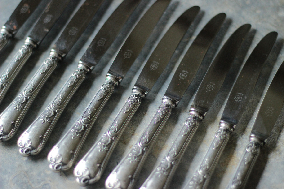 フランスブロカントナイフ ロカイユ装飾ナイフ 全国送料無料