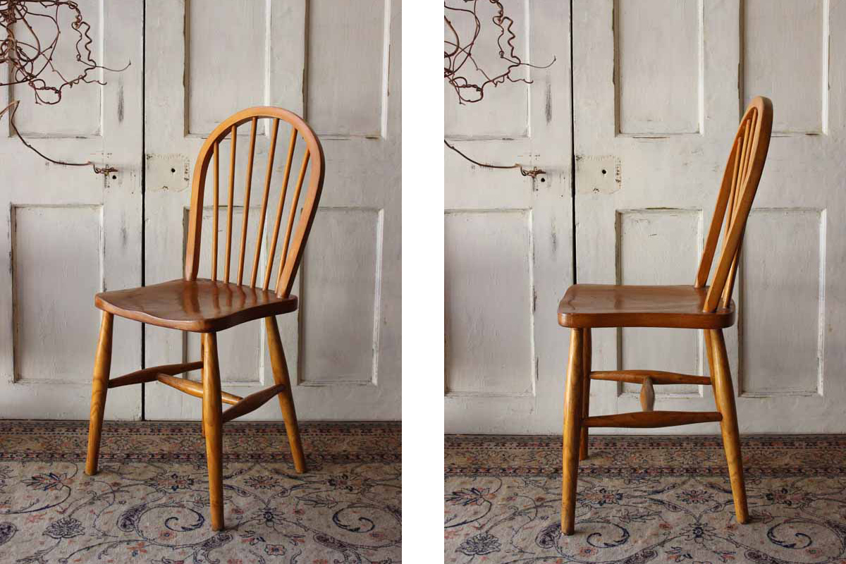 イギリスフープバックチェア 古い曲木椅子 全国送料無料