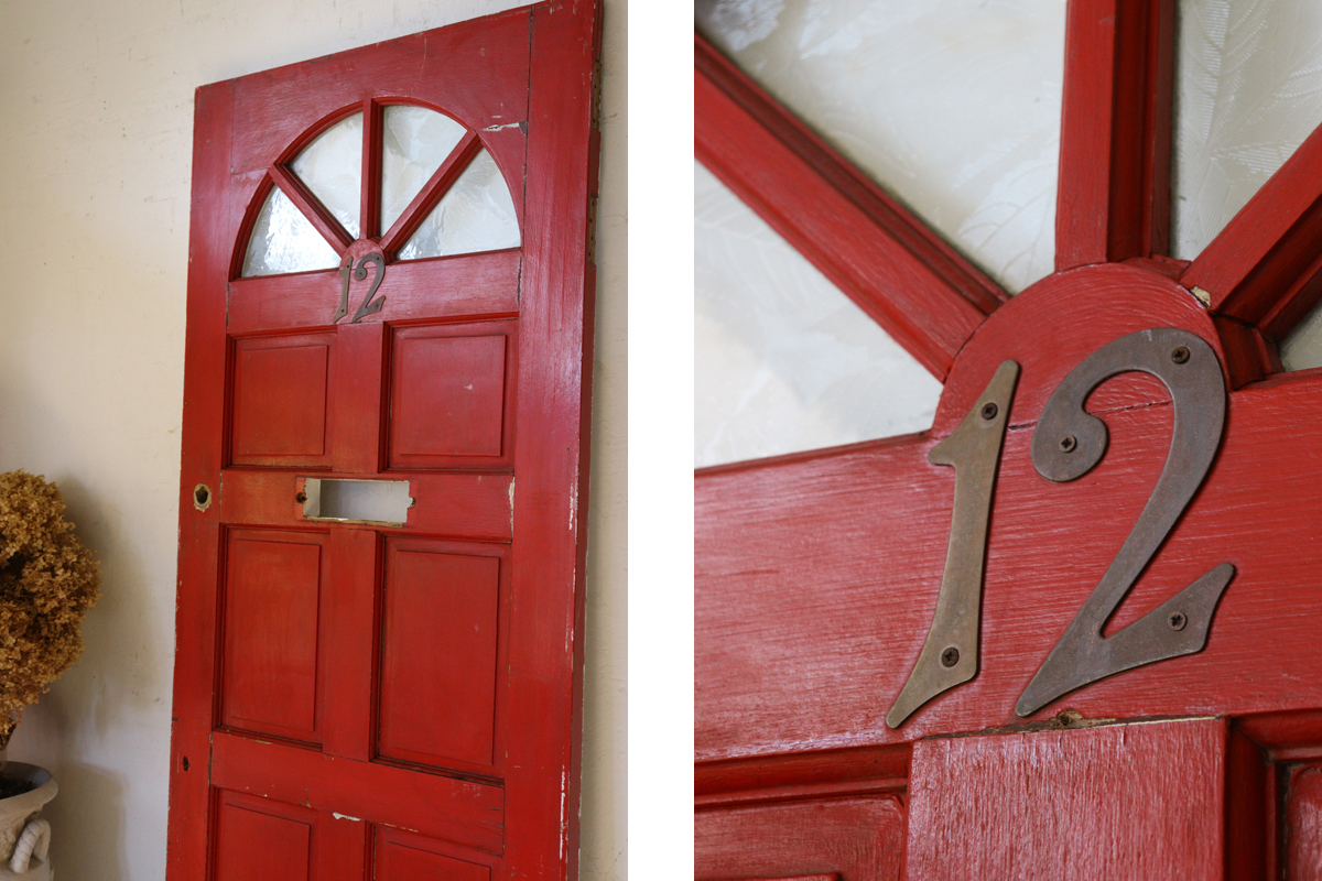 イギリスの古いペイントドア 古い玄関ドア 全国送料無料