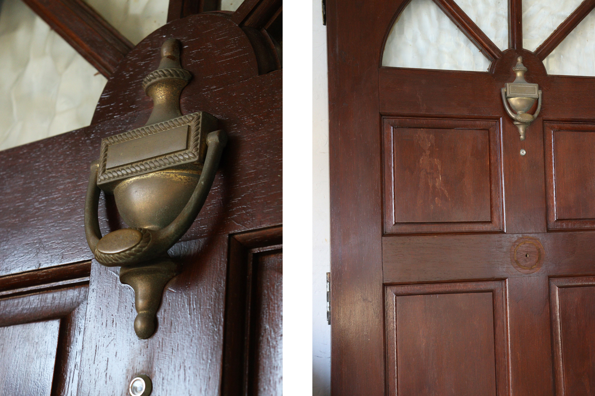 イギリスの古いドア ドアノッカー付きドア 全国送料無料