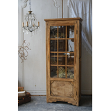 フランス アンティーク ガラスキャビネット 食器棚 収納