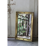 フランスアンティーク ゴールドフレームミラー 鏡