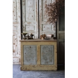 フランスアンティーク シャビーなペイントデスク カウンター 作業台