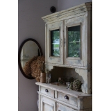 フランスアンティーク 100年以上前のシャビーなカップボード 食器棚