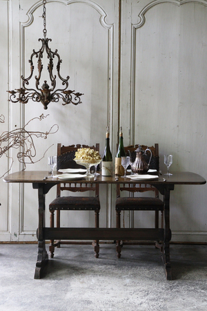 フランスアンティーク ダイニングテーブル