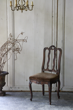ベルギーアンティーク リエージュ家具 ダイニングチェア 椅子