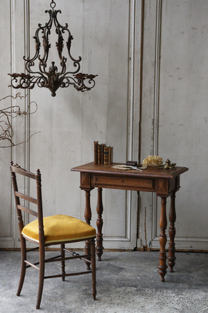 フランスアンティーク スモールデスク 机