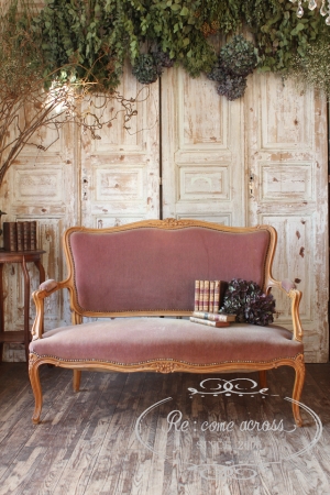 フランスアンティーク 15世様式 サロンソファフレンチソファ 2人掛け 椅子